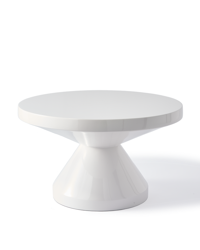 Table basse Zig Zag — Blanc