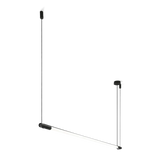 Suspension Darf 1.2 — Noir mat, 3000K, dim