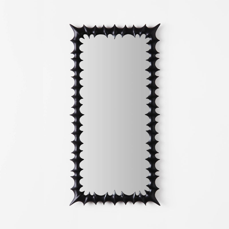 Brutalist Miroir Large Black