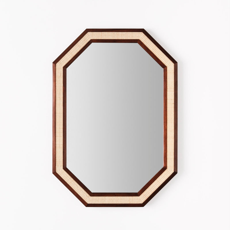 Rattan Miroir Small