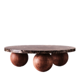 Sphere Round Table basse Emperador