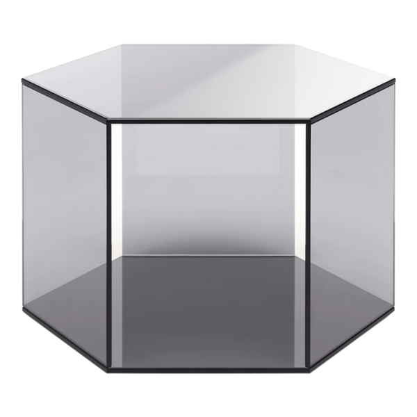 Table d'appoint Hexagon basse — Gris