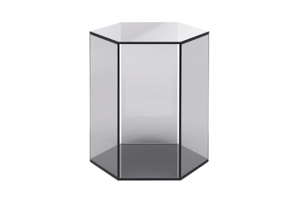 Table d'appoint Hexagon haute — Gris