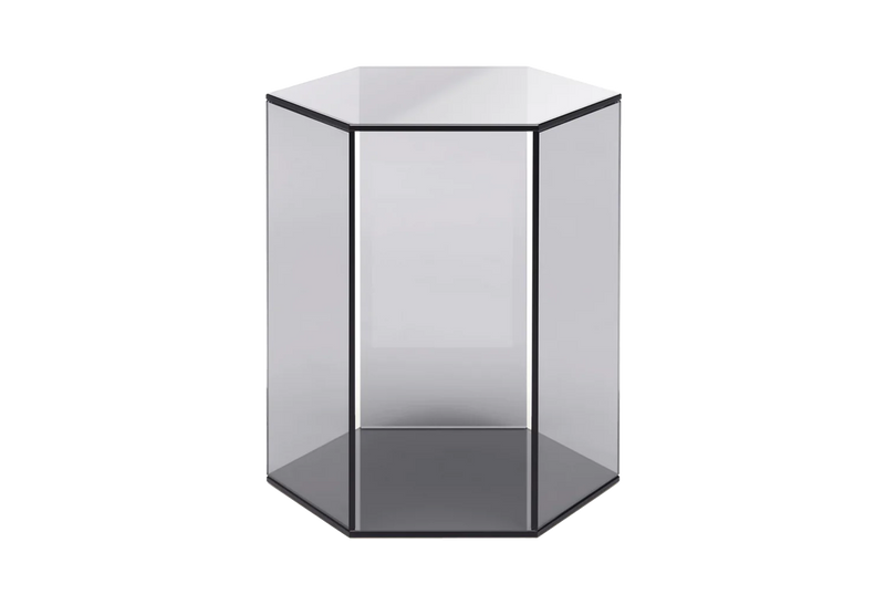 Table d'appoint Hexagon haute — Gris