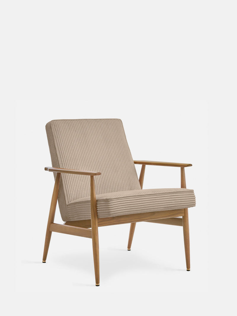 Fauteuil Fox — Velours côtelé Taupe