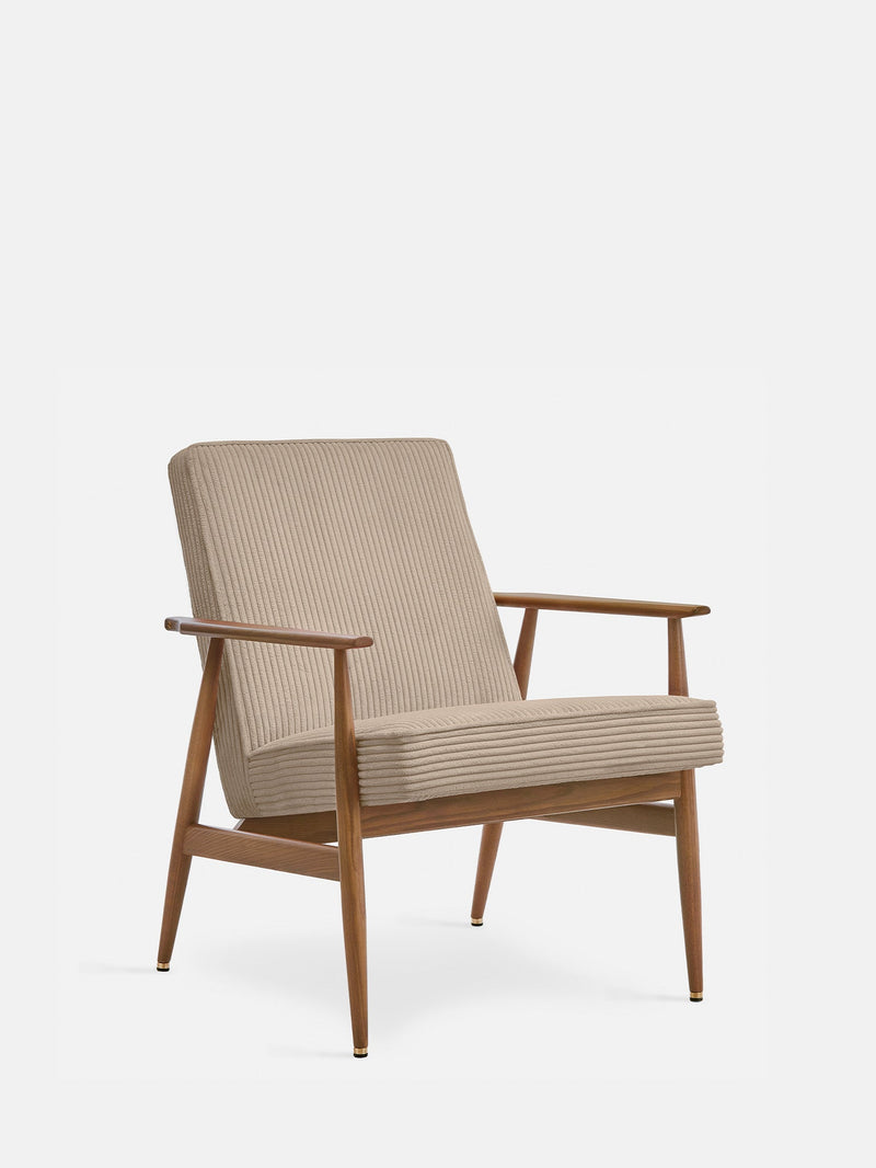 Fauteuil Fox — Velours côtelé Taupe