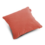 Coussin Square — velvet recycled rhubarb