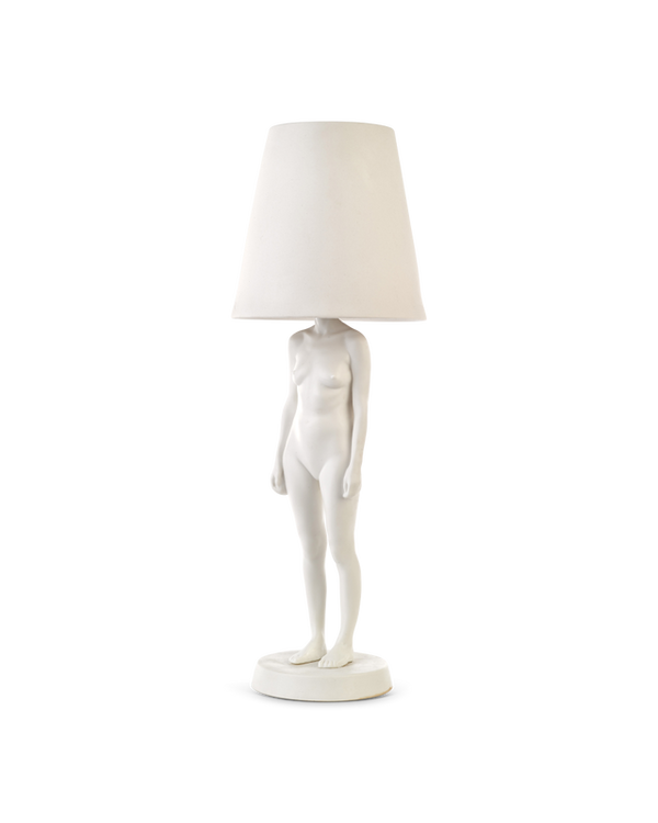 Lampe de table Hiding Lady — Blanc