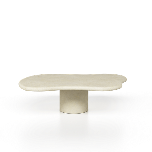 Table basse Indo — Ciment natural