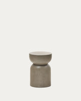 Table d'appoint ronde Garbet — en ciment Ø 32 cm