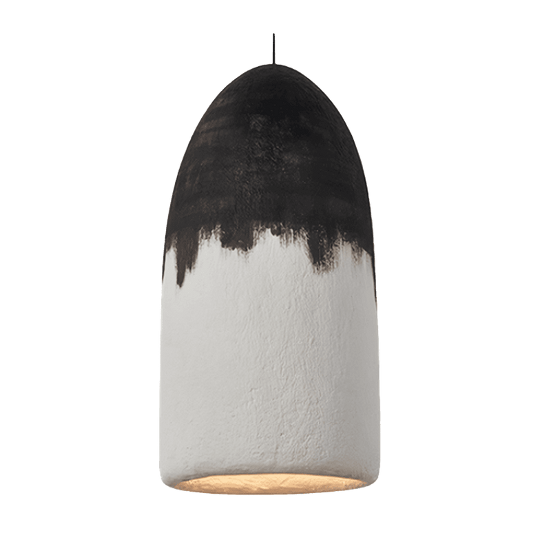 Suspension Ethnic — Blanco & gris