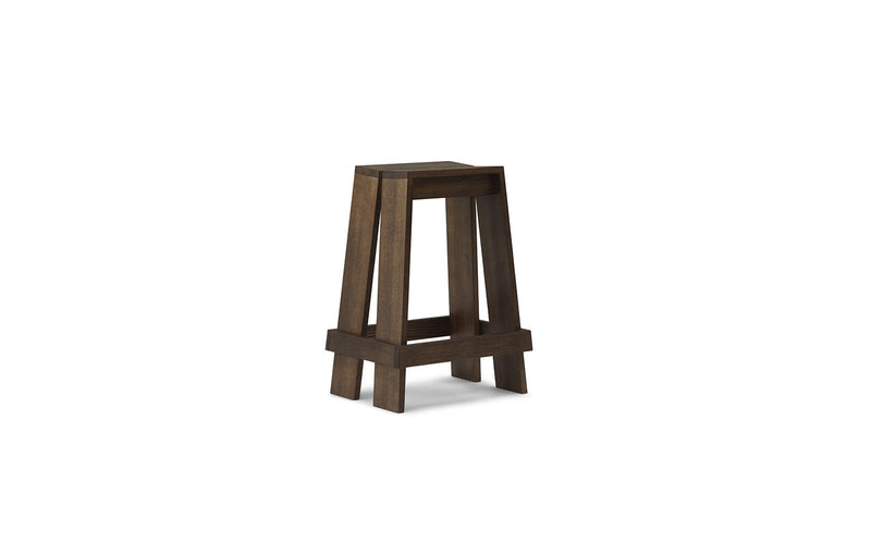 Tabouret de bar Let — Brown Stained Ash