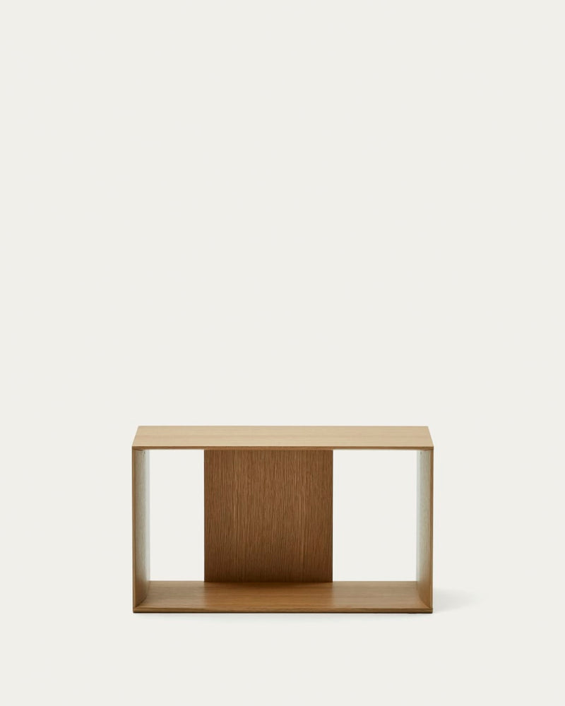Module étagère format moyen Litto — en placage de chêne 67 x 38 cm