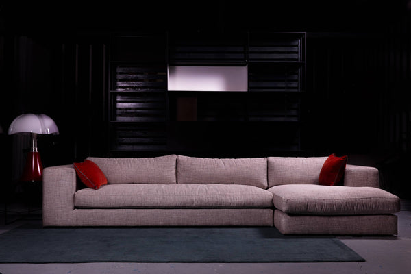 Canapé d'angle Bellechasse - Coton lin — Linen