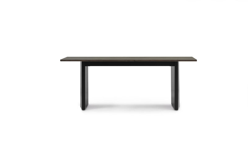 Table de diner Panel — Black/Dark Brown