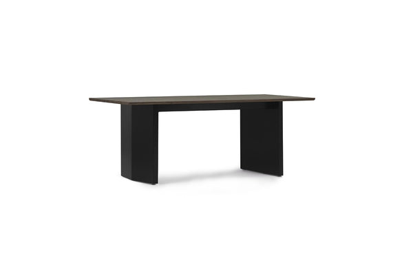 Table de diner Panel — Black/Dark Brown