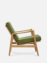 Fauteuil Stefan — Velours côtelé Herbe