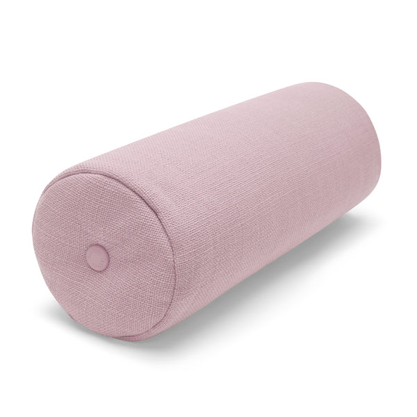 Coussin Puff weave - rolster — bubble pink