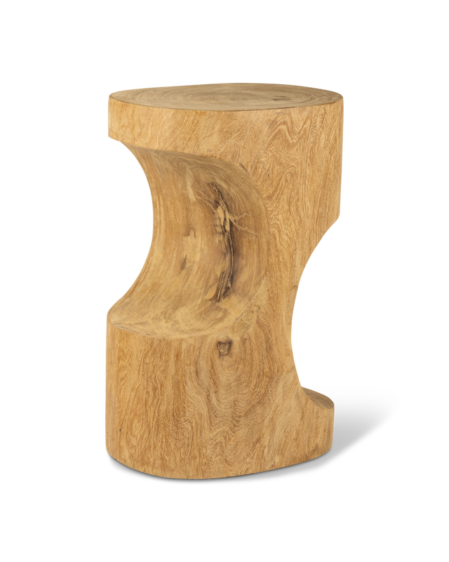 Tabouret Double Arch — Cognac