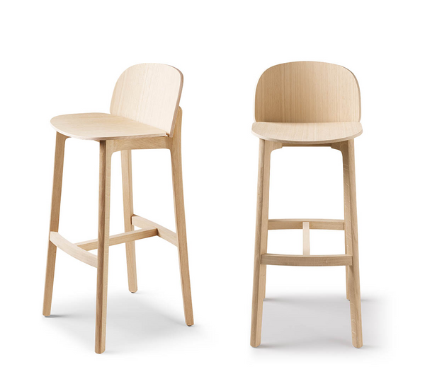 Tabouret Lanas — Chêne