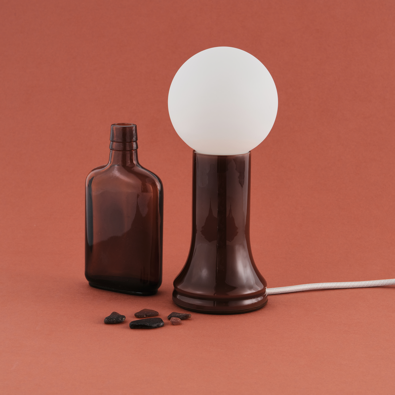Lampe de table Shore — Marron