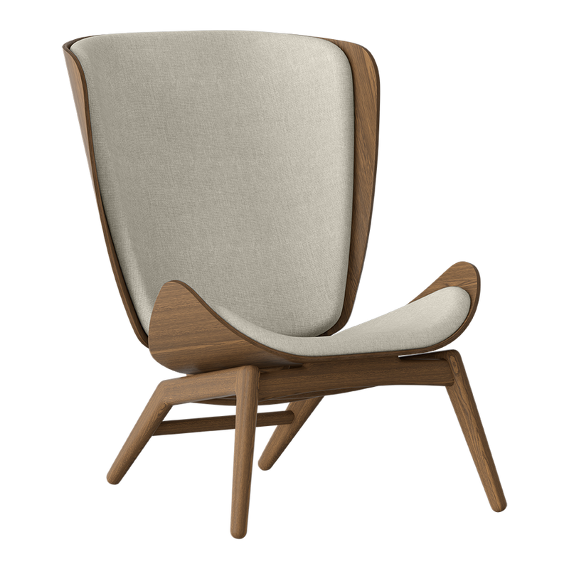 Fauteuil The Reader - Dark Oak — White Sands