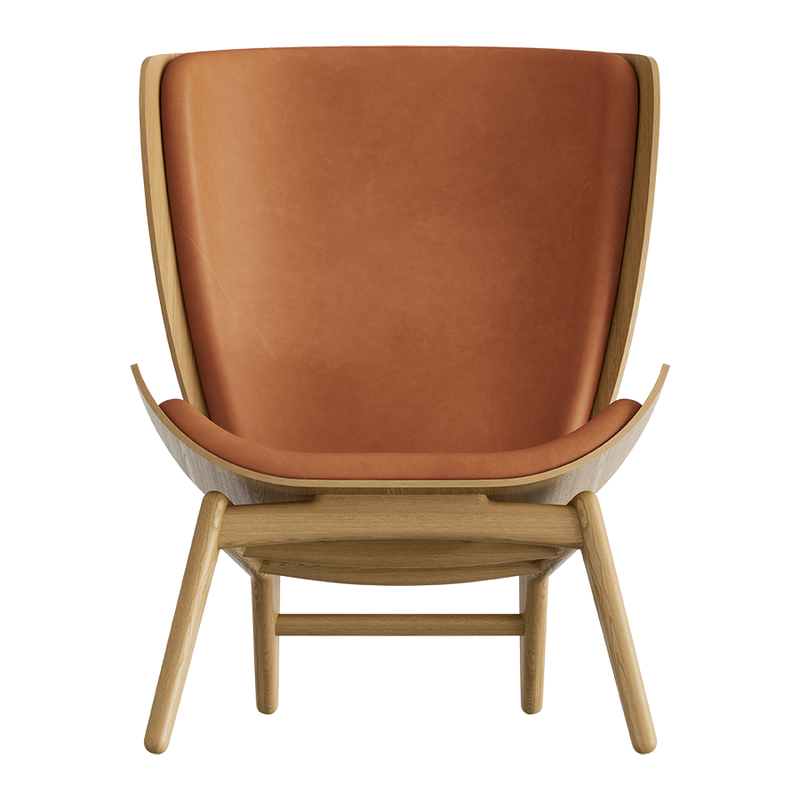 Fauteuil The Reader - Oak — Dunes Rust