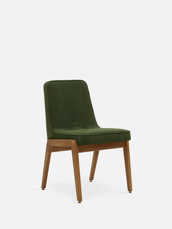 Chaise Var 200-125 — Tissu bouclé Vert bouteille