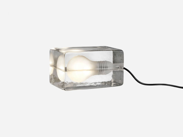 Lampe Block — Black cord