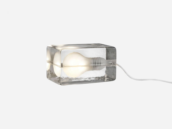 Lampe Block — White cord