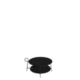 Table basse Carmina ovale — Black