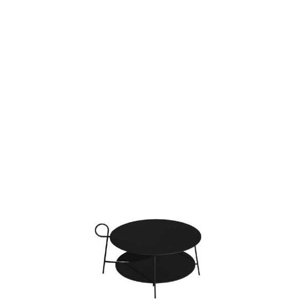 Table basse Carmina ovale — Black