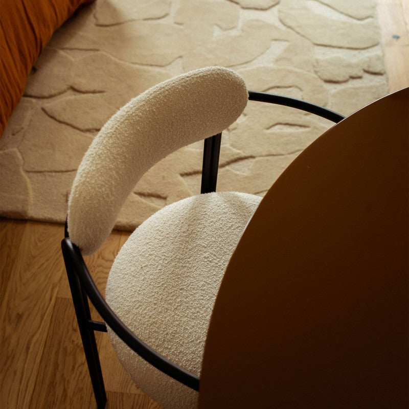 Chaise Colombe — Coton blanc