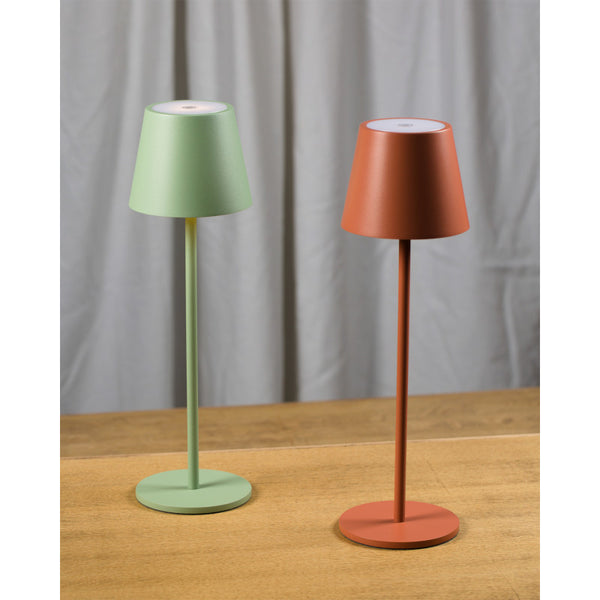 Lampe de table Cheery autonome dimmable 2W — Terracotta