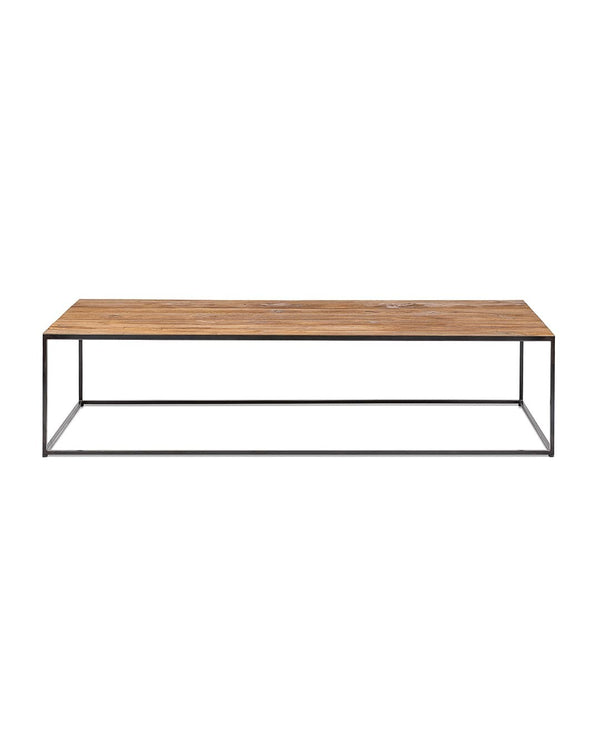 Table basse OneTwo 120cm — Teck