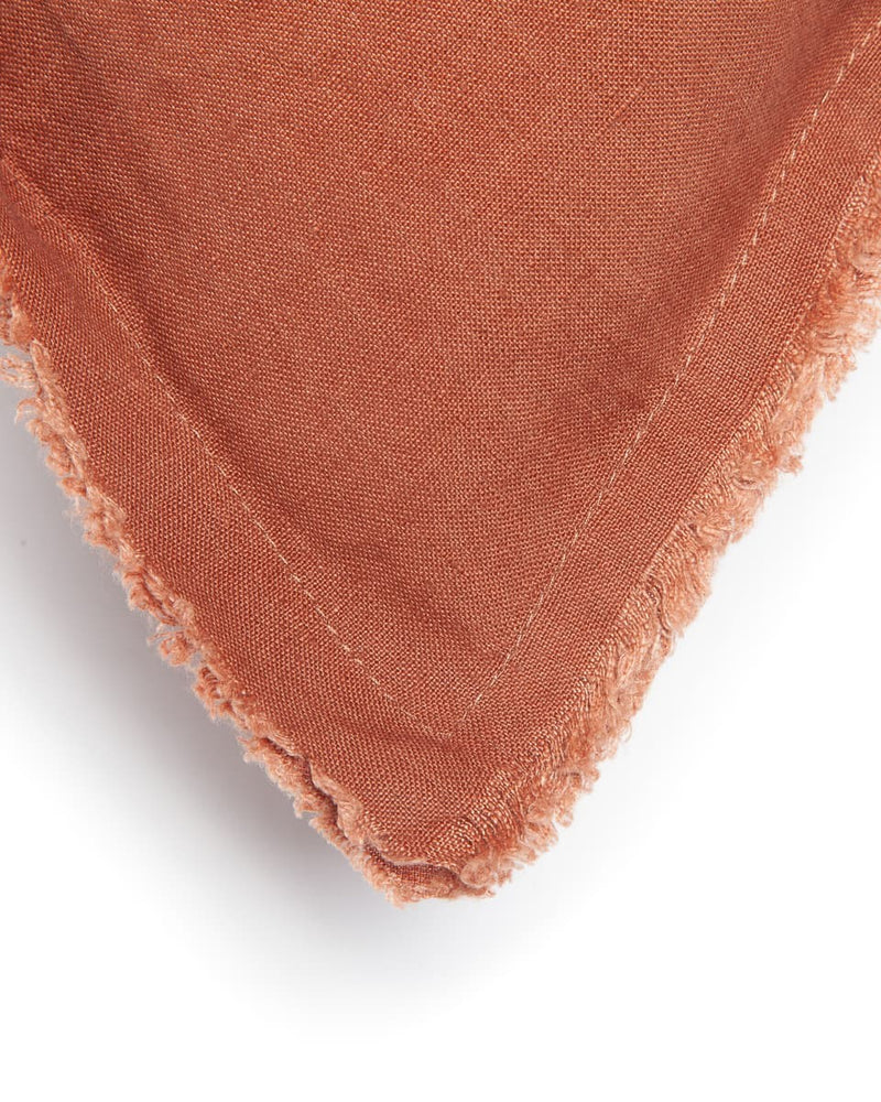 Coussin Dhaka 80 — Chocolat