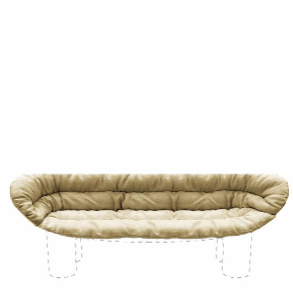 Coussin Cushion roly poly sofa — Light brown