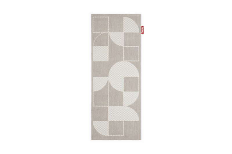 Tapis Carpretty catwalk — jigsaw cream/white