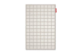 Tapis Carpretty - grand — checky cream/white