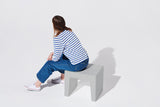 Tabouret Concrete — light grey