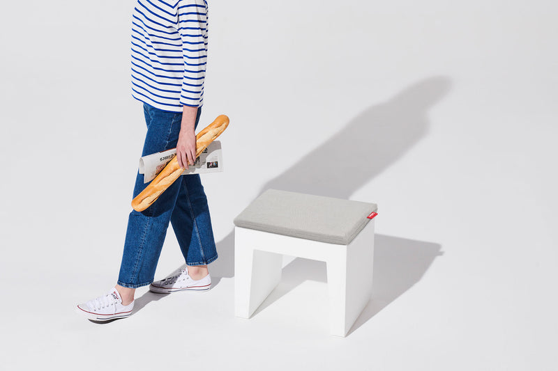 Coussin pour tabouret Concrete — mist