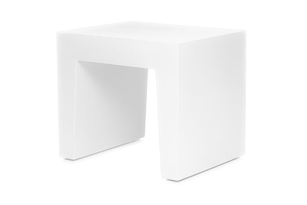 Tabouret Concrete — white