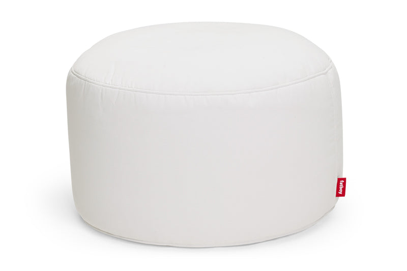 Pouf Point large - outdoor — natural white