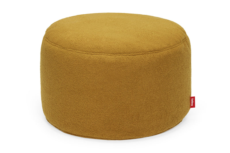 Pouf Point large - sherpa — ecru