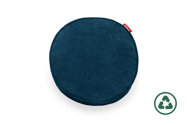 Coussin Recycled pill — cord deep blue