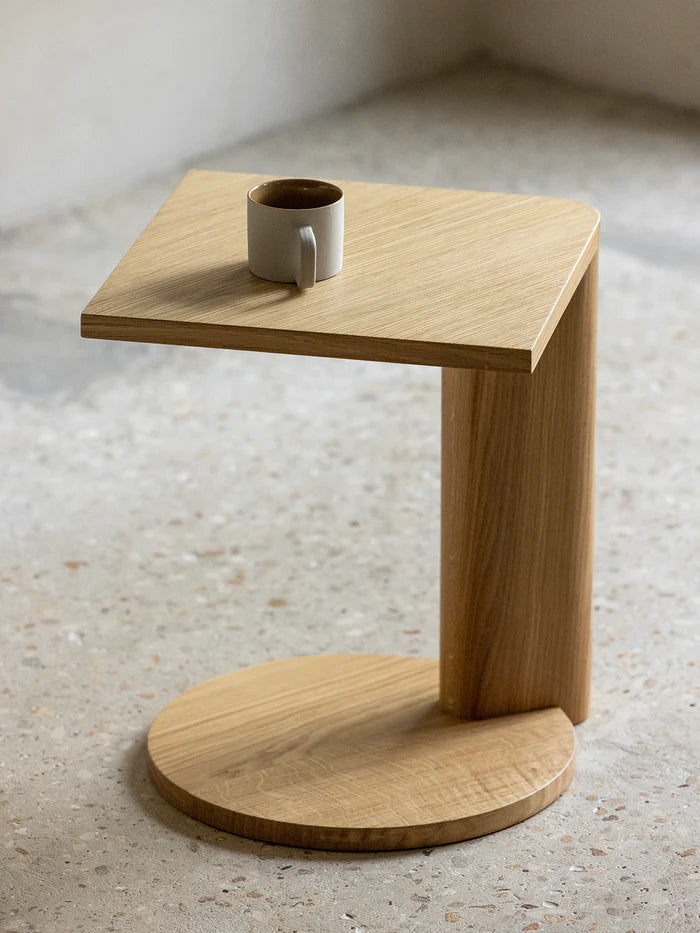 Table d'appoint Galta forte — Chêne naturel