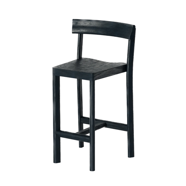 Chaise haute Galta 65 — Chêne noir
