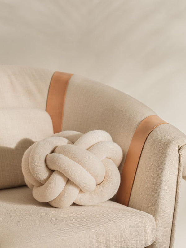 Coussin Knot — Cream