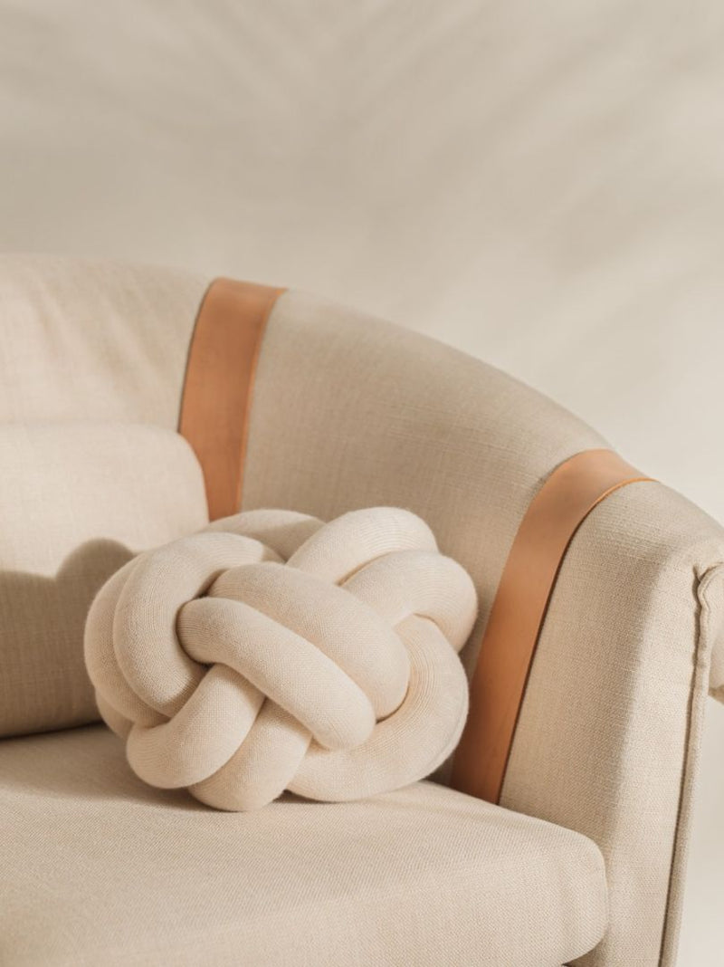 Coussin Knot — Cream