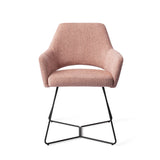 Chaise de diner Yanai Beehive black — Pink Punch